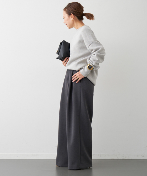 【Deuxieme Classe】プルオーバーニット Rib クルーネック プルオーバー（ニット／セーター）｜Deuxieme