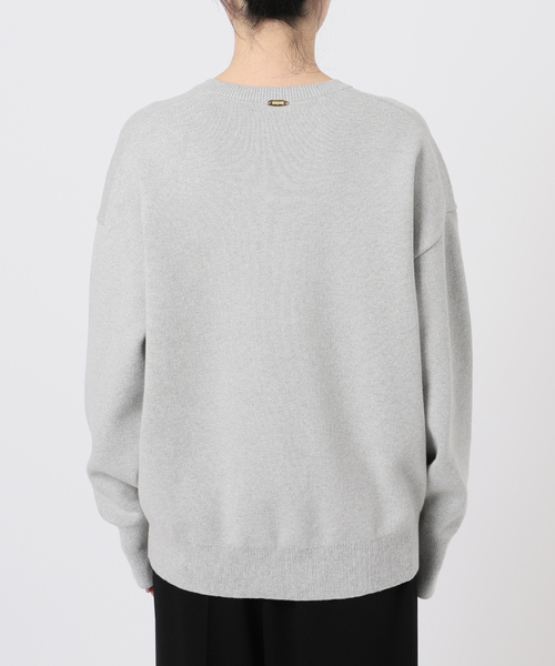 Deuxieme Classe ニット セーター SMOOTH TOP クルーネック プル
