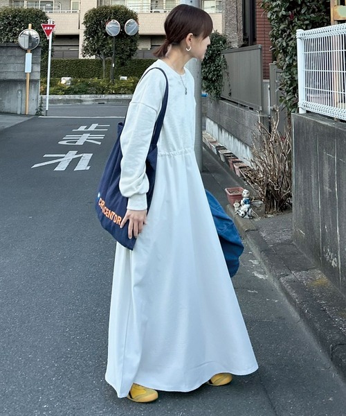 CORNERS（コーナーズ） ワンピース 「CORNERS by KR」長袖スウェット
