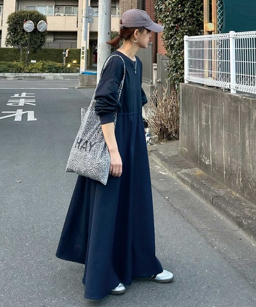 CORNERS（コーナーズ） ワンピース 「CORNERS by KR」長袖スウェット