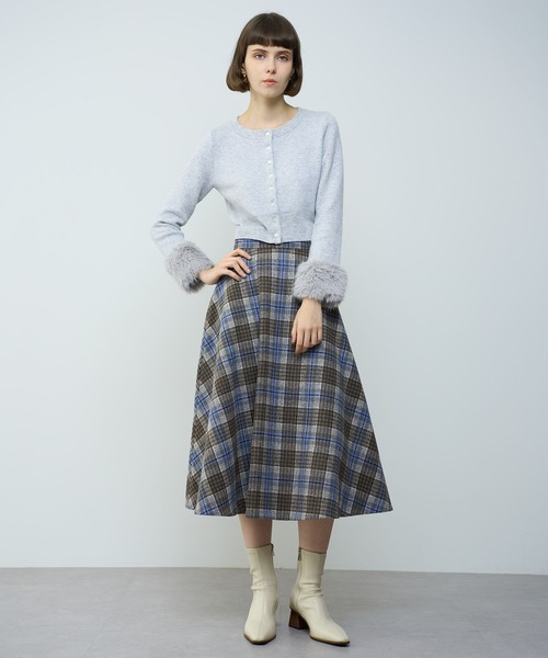 DEICY スカート DEICY スカート チェックフレアスカート : ZOZOTOWN Yahoo!店