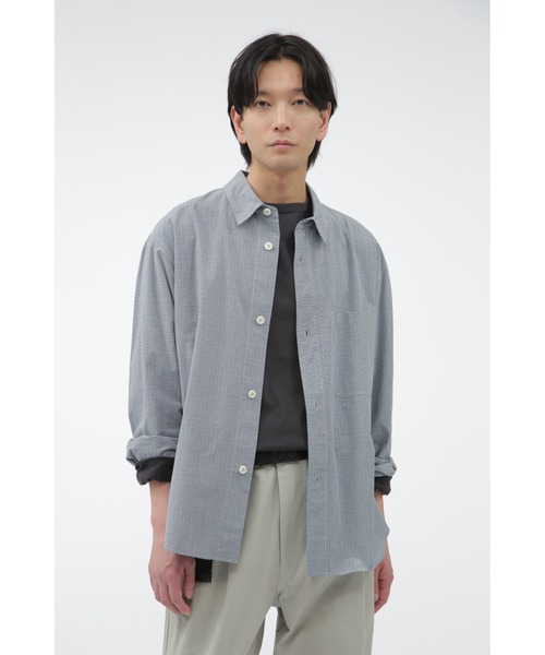 MHL. シャツ TINY GINGHAM COTTON メンズ : ZOZOTOWN Yahoo!店