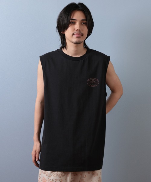 【新品】d.i.a. バックオープン ロゴプリント タンクトップ EVANE] エバン オーバーサイズ コットン ストレッチ CRASH