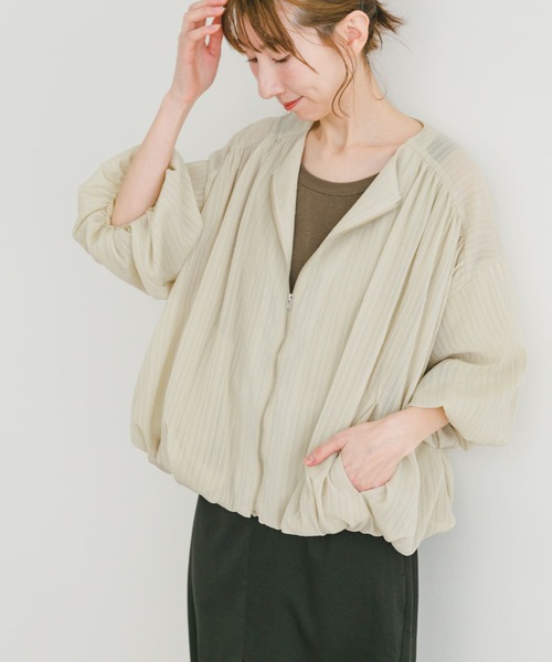 DAY CLOSET ブルゾン アウター レディース ショート丈バルーン