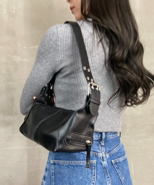 ハンドバッグ ベルトデザイン ショルダーバッグ : ZOZOTOWN Yahoo!店