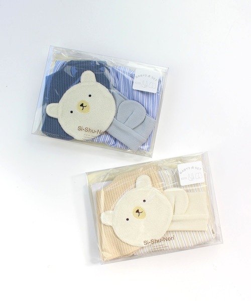 Si・Shu・Non（シ・シュ・ノン） 出産祝い クマ3テンセット : ZOZOTOWN