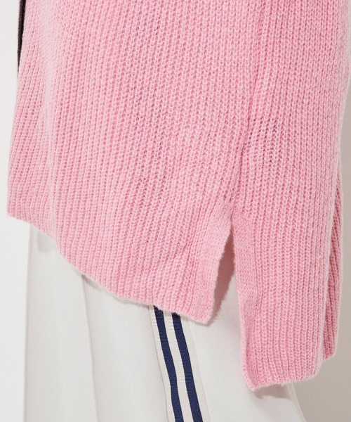 「CITY TOKYO」 ニットカーディガン FREE パープル レディース_画像8