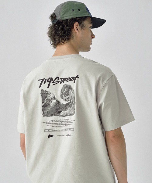 新品　男性ブランコ　オリジナルTシャツ　完売商品　バッグプリント　ベージュ　XL 新品 男性ブランコ オリジナルTシャツ 完売商品 バッグプリント