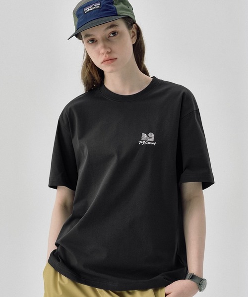 WESTBOY tシャツ ロゴグラフィックTシャツ ストリート ユニ