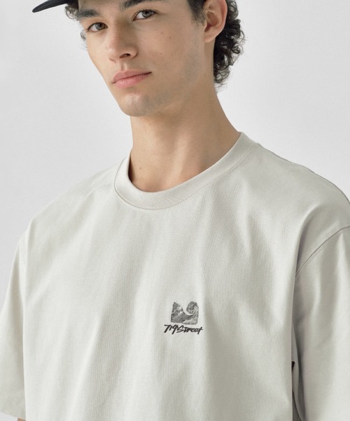 WESTBOY tシャツ ロゴグラフィックTシャツ ストリート ユニ