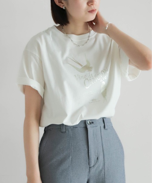 NOMBRE IMPAIR（ノンブルアンペール） tシャツ スワローPT 半袖TEE