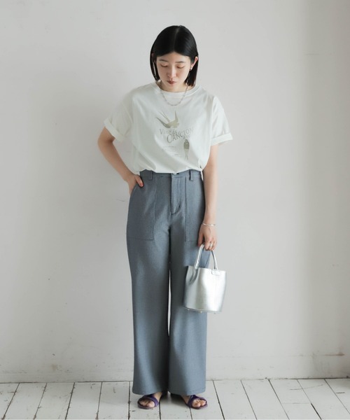 NOMBRE IMPAIR（ノンブルアンペール） tシャツ 半袖 スワローPT 半袖