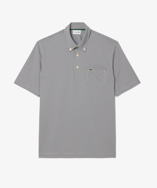 LACOSTE ポロシャツ 消臭・速乾・UVカット ストレッチ マイクロ