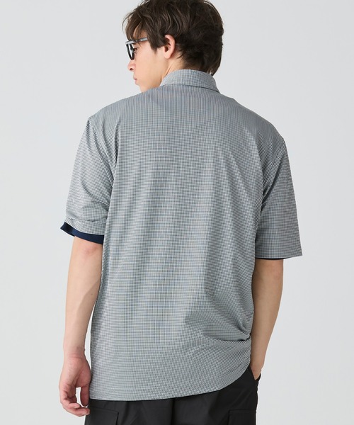LACOSTE ポロシャツ 消臭・速乾・UVカット ストレッチ マイクロ