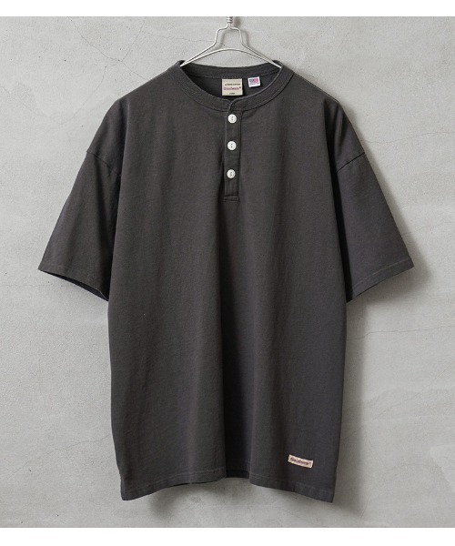 ワイパーインク別注　グッドウェア　ヘンリーネック　BIG WAIPER.inc tシャツ Goodwear グッドウェア 2W7-15201 USA
