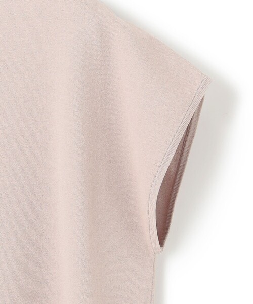 ニット セーター 「洗える」レーヨンポリエステルストレッチ ボウタイ