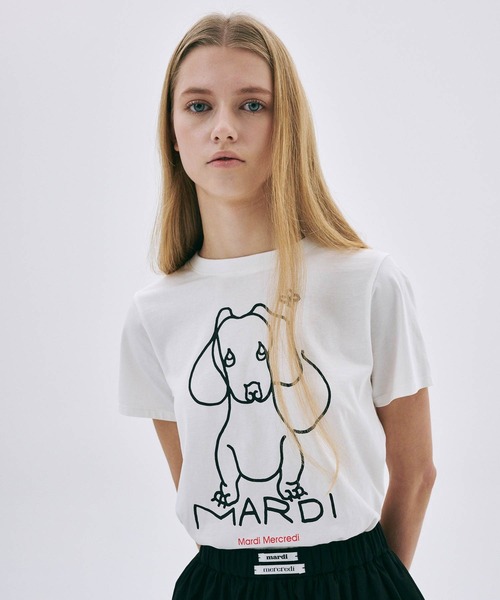 tシャツ TSHIRT DDANJI レディース メンズ Mardi Mercredi tシャツ TSHIRT DDANJI レディース メンズ