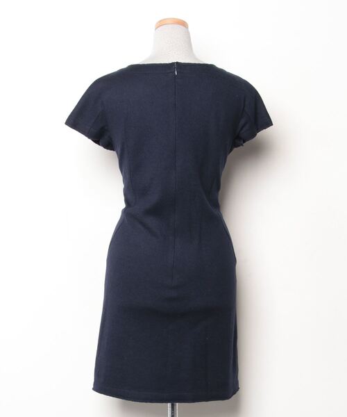 PLST（プラステ） 半袖ワンピース 2 ネイビー レディース : ZOZOTOWN  