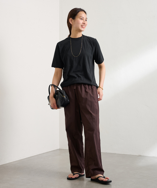 FRAMeWORK tシャツ ATON/エイトン FRESCA SINGLE JERSEY