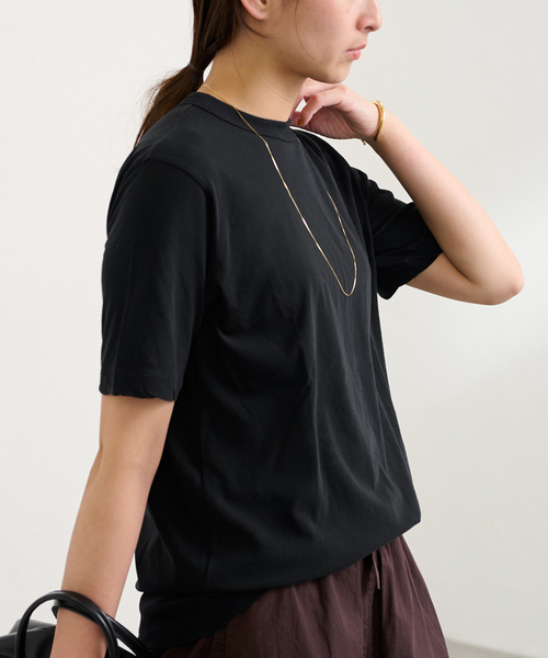 FRAMeWORK（フレームワーク） tシャツ ATON/エイトン FRESCA SINGLE