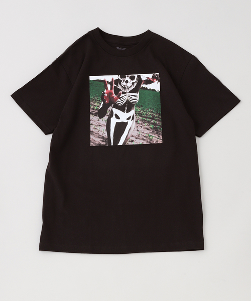 PLEASURES tシャツ × SlipKnot SKELETON S/S Tee メンズ
