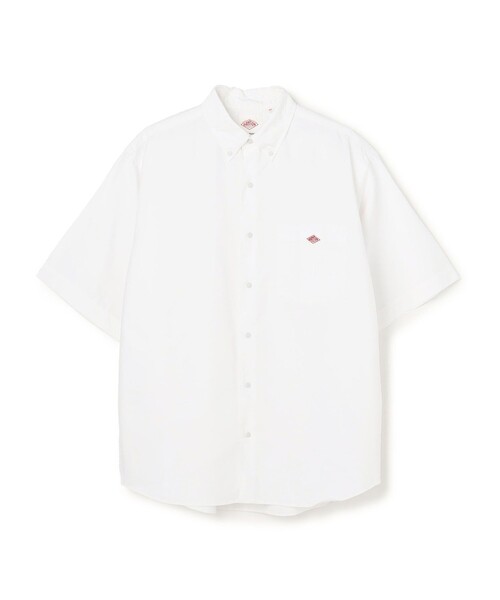 DANTON 半袖シャツ サイズ38 ホワイト Danton 「DANTON」 半袖シャツ 38 ホワイト メンズ : ZOZOTOWN