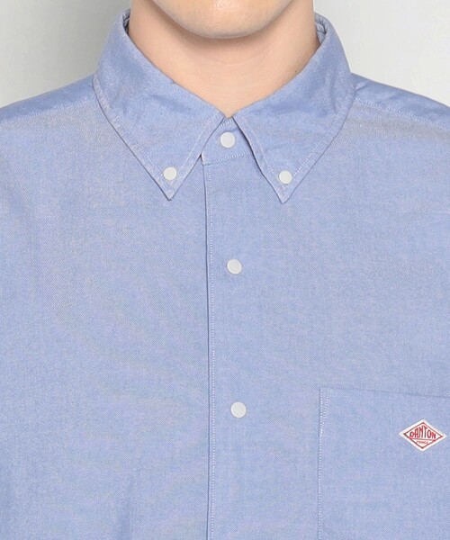 DANTON ダントン 半袖シャツ コットン ホワイト 38 ダントン DANTON ポケットTシャツ 38 ホワイト