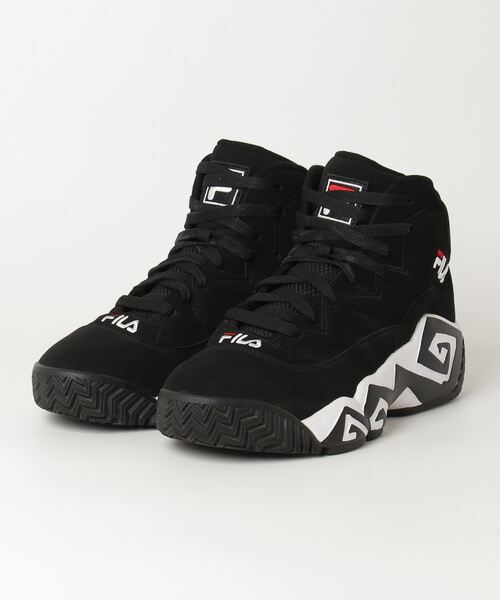 フィラFILA27cmハイカットスニーカー最終値下げ【早い者勝ち】 FILA 「FILA」 ハイカットスニーカー 27.0cm ブラック×ホワイト