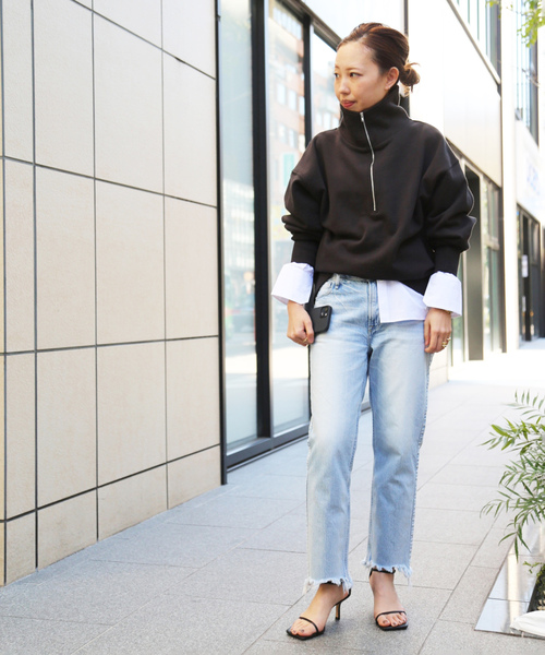 ルディ様 C5086 CELERIボリュームスリーブ スウェットコーデ まる