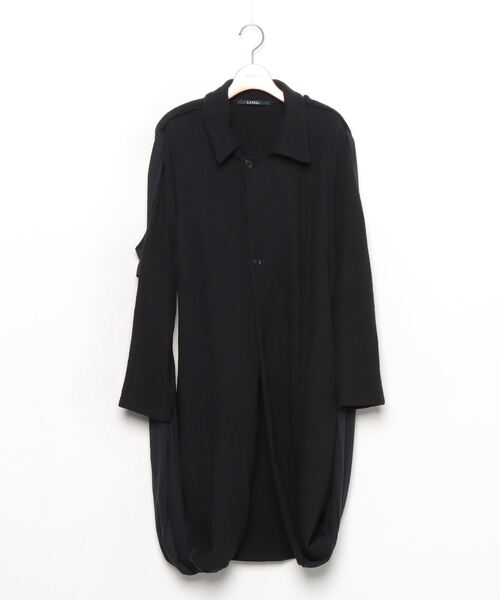 LIMIfeuリミフゥ ステンカラー カバーオールジャケット ヨウジヤマモト AUTUMN/WINTER 2025-26 | Yohji Yamamoto (ヨウジヤマモト) Official Site