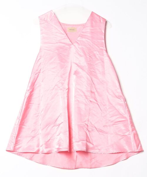 「maturely」 ノースリーブブラウス ONE SIZE ピンク レディース
