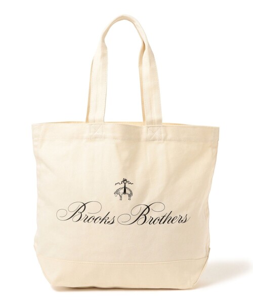 BEAMS F（ビームスF） トートバッグ Brooks Brothers / ロゴ トート