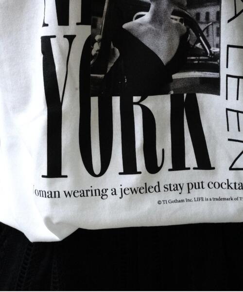 tシャツ GOOD ROCK SPEED (グッドロックスピード) B'2nd別注LIFE NY Tシャツ レディース GOOD ROCK SPEED (グッドロックスピード) B'2nd別注LIFE NY T