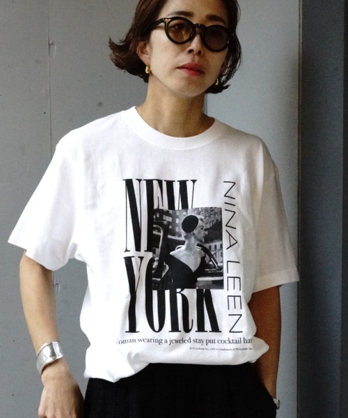 tシャツ GOOD ROCK SPEED (グッドロックスピード) B'2nd別注LIFE NY Tシャツ レディース
