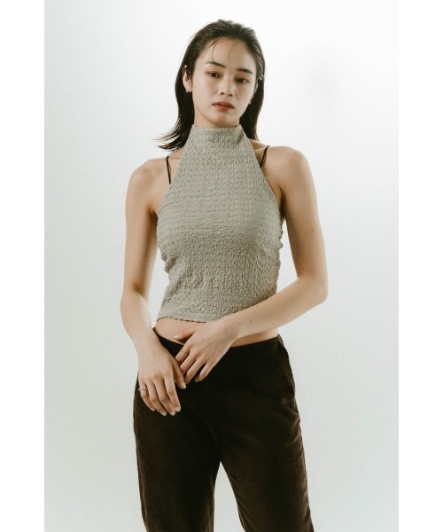 halter neck tops レディース
