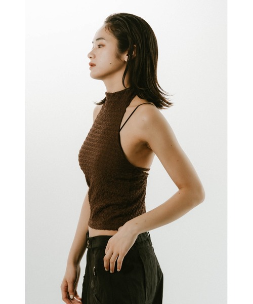 トップス Knuth Marf halter neck tops halter neck tops/3color | KNUTH MARF