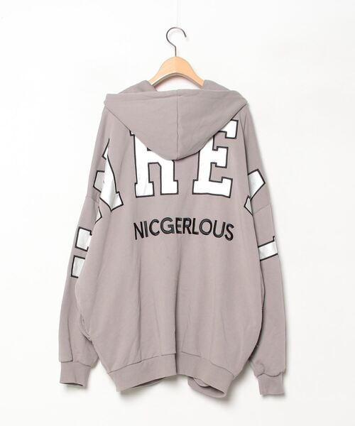 【GYDA】UNREAL NICGERLOUS ZIPUP パーカー UNREAL NICGERLOUS ZIPUP パーカー｜ジェイダ（GYDA）公式通販