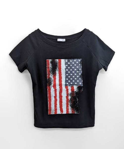 Riff（リフ） tシャツ 星条旗Tシャツ レディース : ZOZOTOWN Yahoo!店