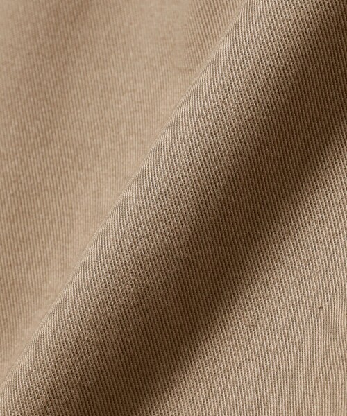 BEAMS（ビームス） パンツ ワイドストレート 2プリーツ チノ パンツ