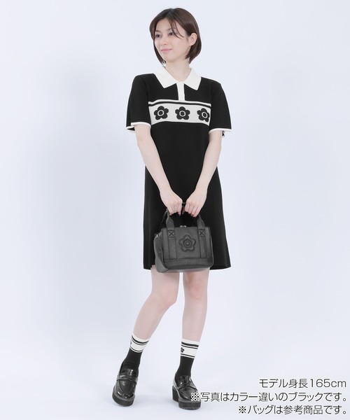17日終日まで価格 マリークワント ワンピース ポロ MARY QUANT ワンピース マリークワント mary quant ポロニット