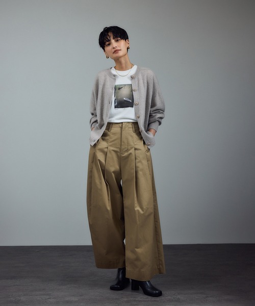 SALON adam et rope'（サロン アダム エ ロペ） カーディガン カシミヤ