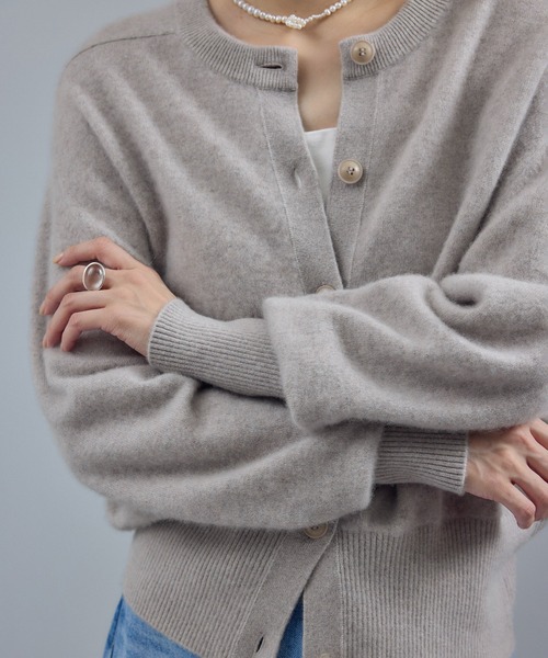 SALON adam et rope'（サロン アダム エ ロペ） カーディガン カシミヤ