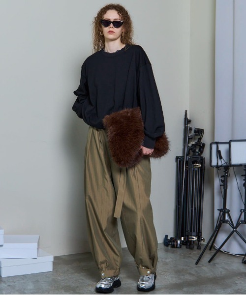 MAISON SPECIAL スラックス パンツ Suching Work Pants/スー