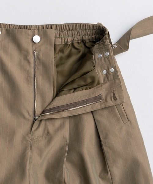 MAISON SPECIAL（メゾンスペシャル） スラックス パンツ Suching Work