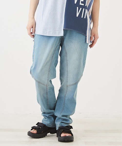 [CUBE SUGAR] обезьяна L Denim брюки M one woshu женский 