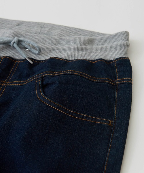 [CUBE SUGAR] обезьяна L Denim брюки M one woshu женский 