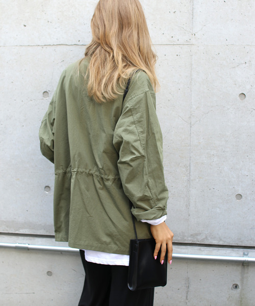 CANAL JEAN（キャナルジーン） 「naf」ブルゾン ONE SIZE カーキ