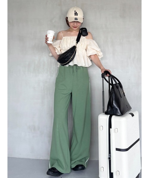 SNIDEL スウェットパンツ ジャージ 「WEB限定カラーあり」UV