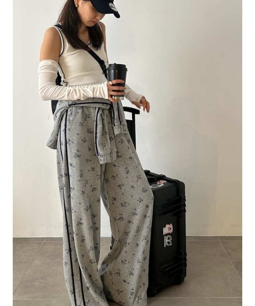 完売色⭐️未開封⭐️ UVカットスウェットワイドパンツ✨スナイデル SNIDEL スウェットパンツ ジャージ 「WEB限定カラーあり」UV
