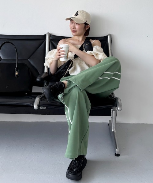 SNIDEL スウェットパンツ ジャージ 「WEB限定カラーあり」UV